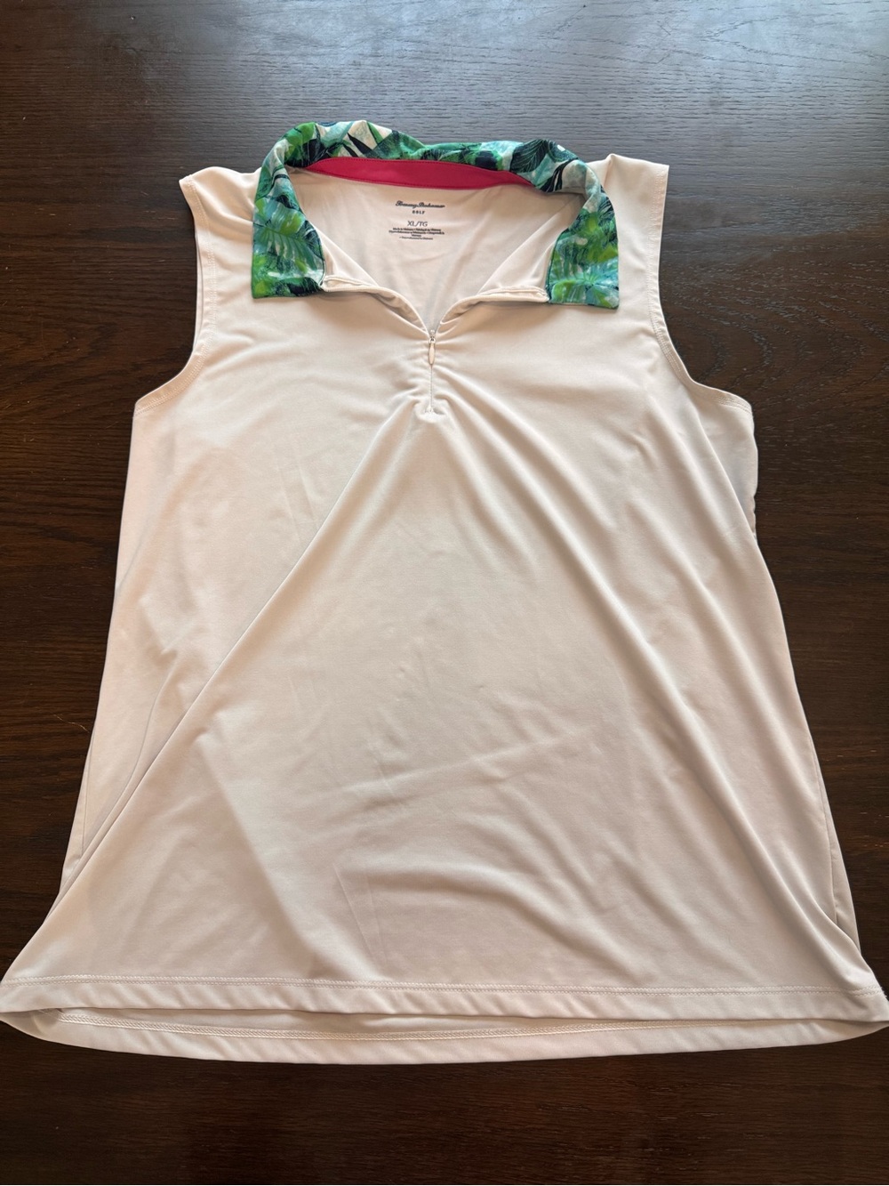 TOMMY BAHAMA Golf XL Collared Top & Tropical Print Skort 2-Pc Set UPF 50 - Picture 2 of 7